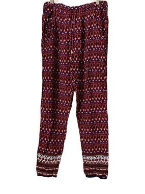 Sudara women’s pajama Dhana print punjammies sleepwear boho pants M